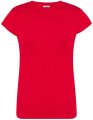 Goedkope Dames T-shirt JHK Regular Comfort rood